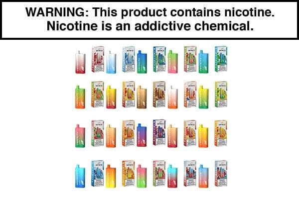 HITT INFINITE DISPOSABLE VAPE 8000 PUFFS - 20ML