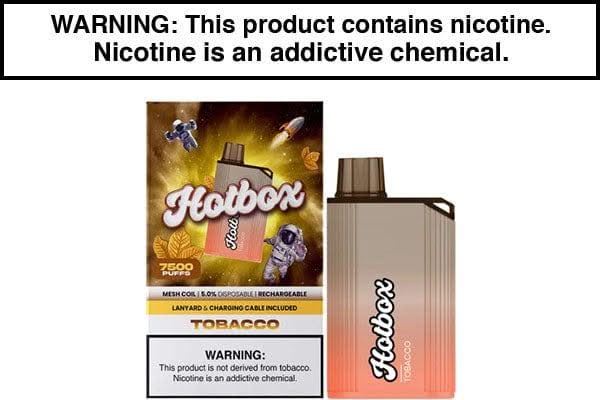 PUFF HOTBOX 7500 PUFF DISPOSABLE VAPE - $11.89 - Vape Juice