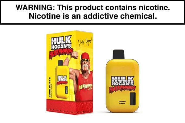 Hulk Hogan Disposable Vape 8000 Puffs - $11.95 Hulk Hogan Disposable Vape 8000 Puffs - $11.95