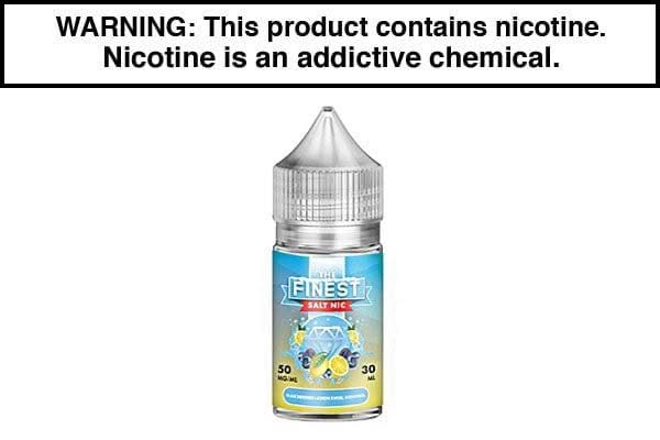 BLUEBERRIES LEMON SWIRL MENTHOL BY THE FINEST SALT NIC 30ML BLUEBERRIES LEMON SWIRL MENTHOL BY THE FINEST SALT NIC 30ML