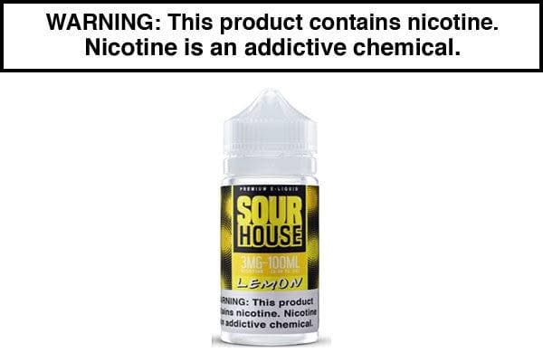 Lemon by Sour House E Liquid - 100mL - Vape Juice