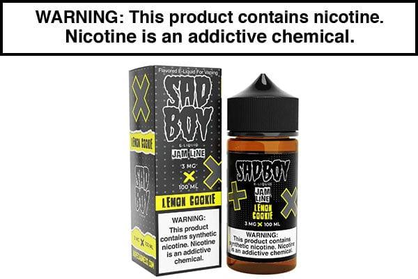 LEMON JAM COOKIE BY SADBOY E LIQUID 100ML