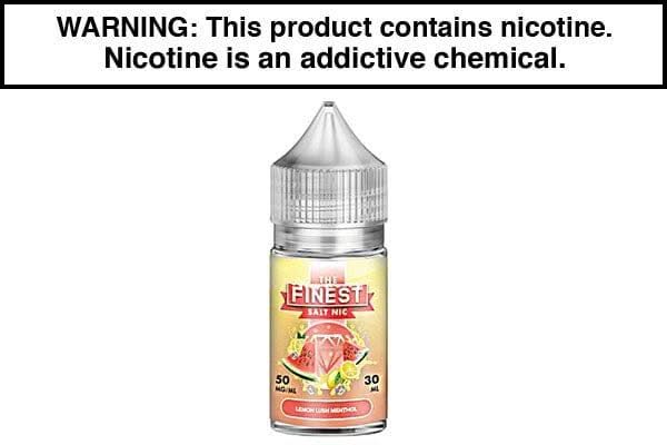 lemon lush vape juice Lemon Lush Nicotine Salt by The Finest - Citrus Nic Salt Vape Juice