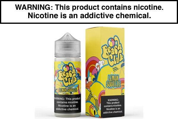Lemon Squeeze by Beach Club - 100mL - Vape Juice