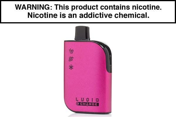 LUCID CHARGE DISPOSABLE VAPE - 7000 PUFFS - $11.85 LUCID CHARGE DISPOSABLE VAPE - 7000 PUFFS - $11.85