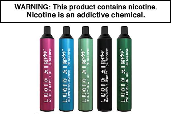 LUCID AIR PLUS MESH DISPOSABLE VAPE - 5000 PUFFS LUCID AIR PLUS MESH DISPOSABLE VAPE - 5000 PUFFS