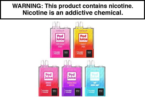 OXBAR Magic Maze Pro 10,000 Puff Disposable Vape - $12.95 OXBAR Magic Maze Pro 10,000 Puff Disposable Vape - $12.95