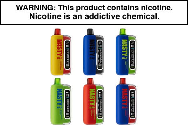 NASTY BAR XL DISPOSABLE VAPE - 20,000 PUFFS NASTY BAR XL DISPOSABLE VAPE - 20,000 PUFFS
