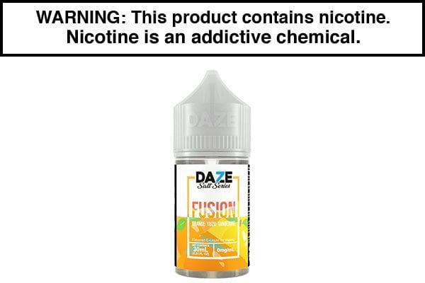 Orange Yuzu Tangerine by 7 Daze Fusion Salt - 30mL - Vape Juice