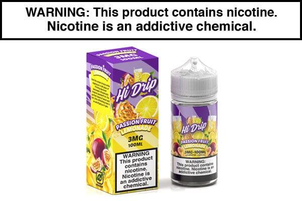 PASSIONFRUIT LEMONADE BY HI-DRIP 100ML PASSIONFRUIT LEMONADE BY HI-DRIP 100ML