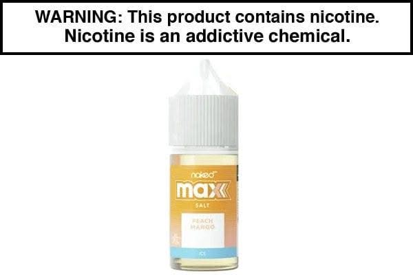 PEACH MANGO ICE BY NAKED MAX 30ML - Vape Juice