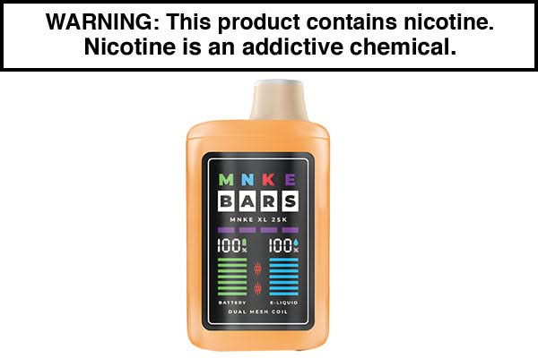 MNKE Bar XL 25K Puff Disposable Vape - $12.95 - Vape Juice
