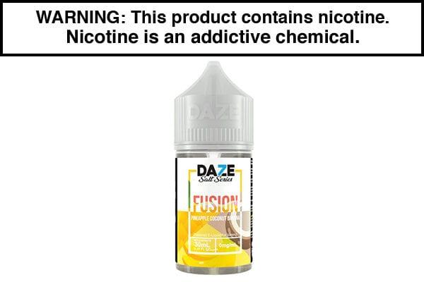 Pineapple Coconut Banana Iced by 7 Daze Fusion Salt - 30mL - Vape Juice