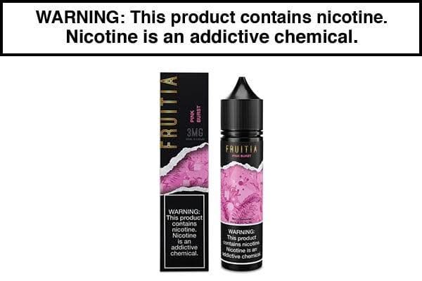Pink Burst Vape Juice Pink Berry Burst One Shots Pink Burst by Fruitia - 60mL Pink Burst Vape Juice Pink Berry Burst One Shots Pink Burst by Fruitia - 60mL