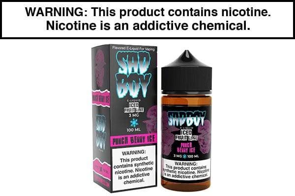 PUNCH BERRY ICE BY SADBOY E LIQUID 100ML PUNCH BERRY ICE BY SADBOY E LIQUID 100ML