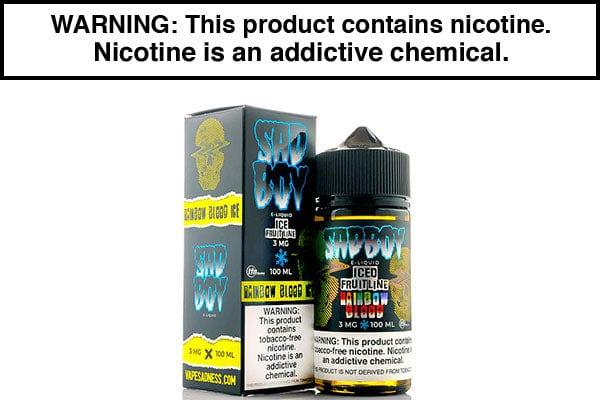 what to do when vape is burnt Rainbow Nic Salt E-Liquid main image 1