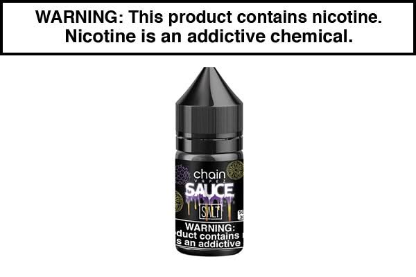 Sauce by Chain Vapez Salt - 30mL - Vape Juice