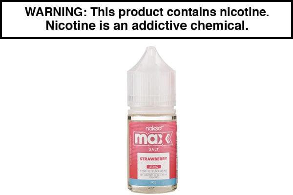 STRAWBERRY ICE BY NAKED MAX 30ML - Vape Juice