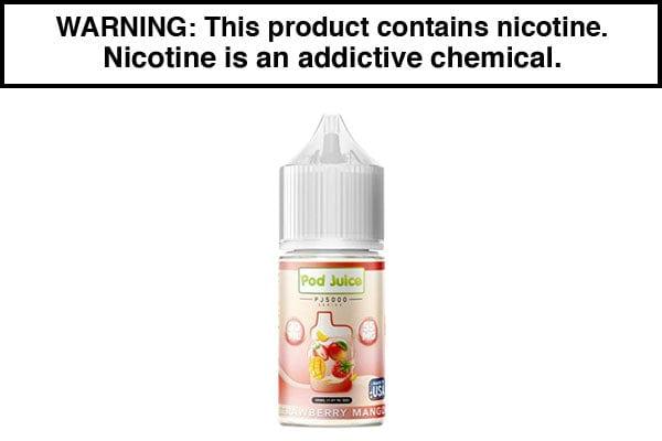strawberry mango vape juice Cloud Nurdz Iced Salt E-Liquid - Strawberry Mango 30ml