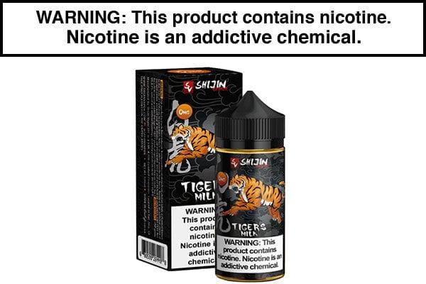 TIGERS MILK BY SHIJIN VAPOR 100ML TIGERS MILK BY SHIJIN VAPOR 100ML