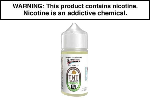 TNT TOBACCO MENTHOL BY INNEVAPE SALTS 30ML - Vape Juice