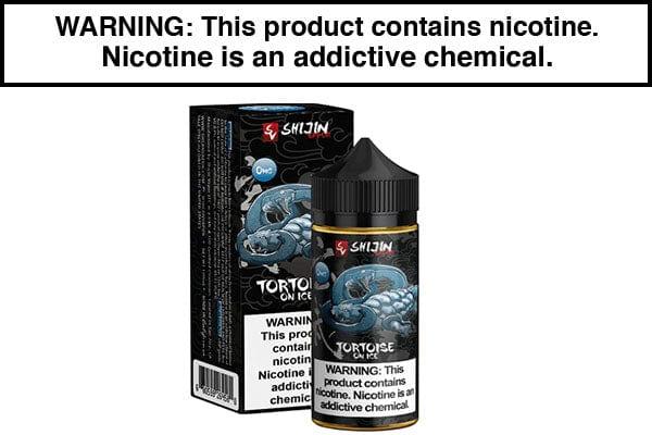 TORTOISE ON ICE BY SHIJIN VAPOR 100ML TORTOISE ON ICE BY SHIJIN VAPOR 100ML