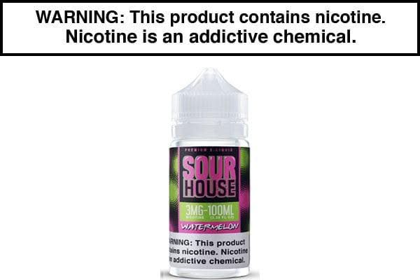 Watermelon by Sour House E Liquid - 100mL - Vape Juice