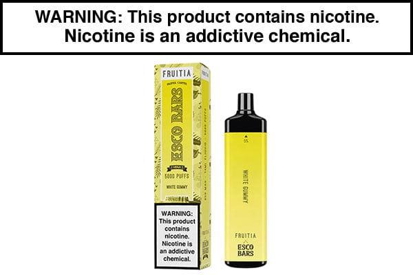 Fruitia X ESCO Bars Mega 5000 Puff Disposable - $13.50 - Vape Juice