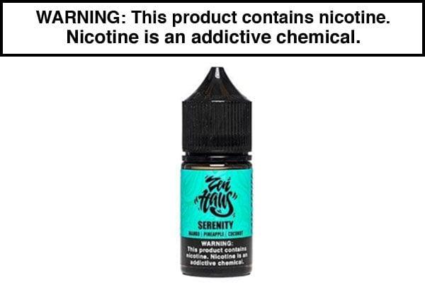 Serenity by Zen Haus Salts - 30mL - Vape Juice