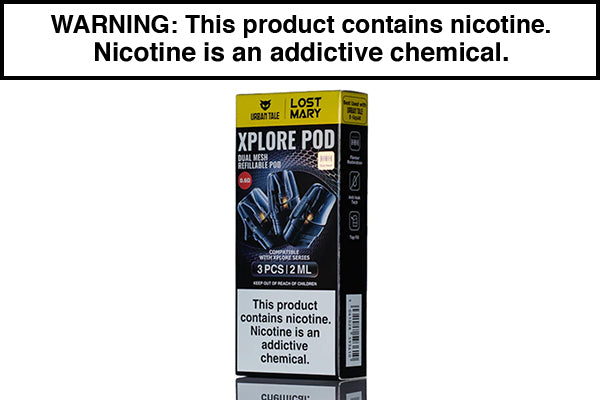 URBAN TALE XPLORE REPLACEMENT VAPE PODS
