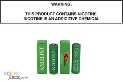 2) IMREN 18650 3500mah 30A BATTERIES 2) IMREN 18650 3500mah 30A BATTERIES