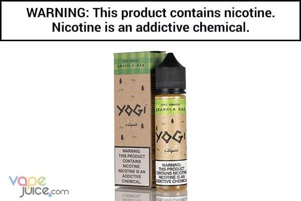 Apple Cinnamon Granola by Yogi E Liquid - 60ML - Vape Juice