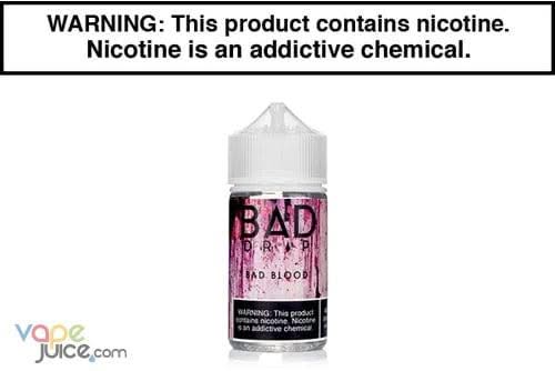 Bad Blood by Bad Drip - 60ml - Vape Juice