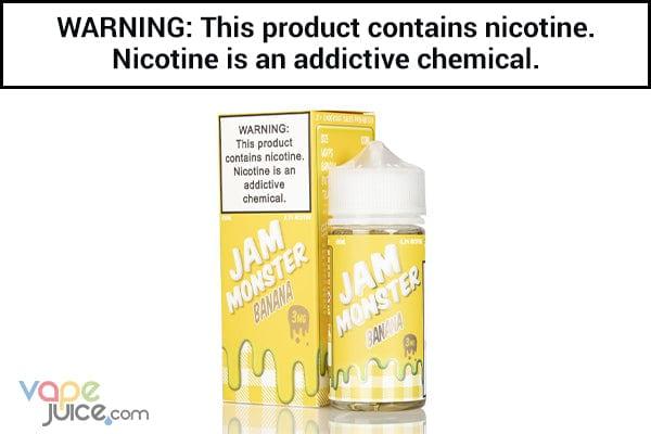 Banana by Jam Monster Synthetic - 100ML Banana by Jam Monster Synthetic - 100ML