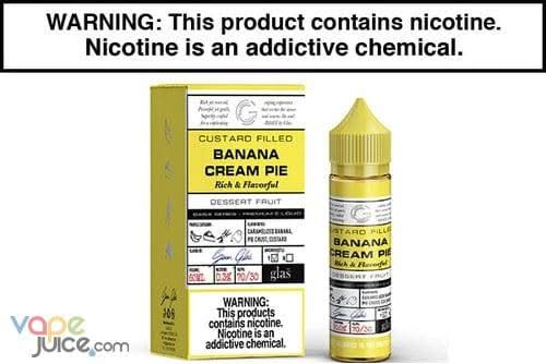 Banana Cream Pie by Glas Basix Series - 60ML - Vape Juice