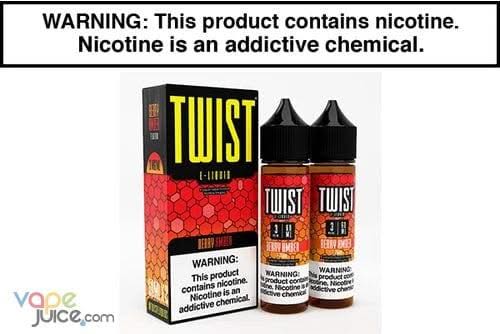 Berry Amber by Twist E Liquid - 120ML - Vape Juice