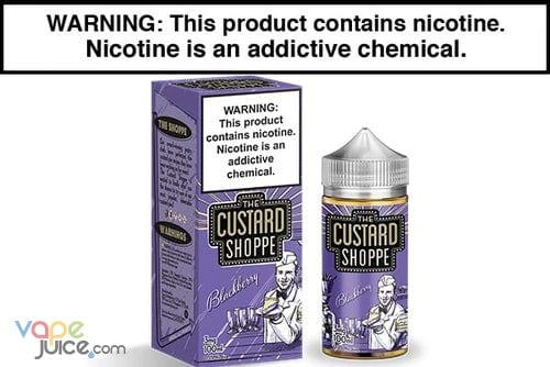 BLACKBERRY BY THE CUSTARD SHOPPE 100ML - Vape Juice