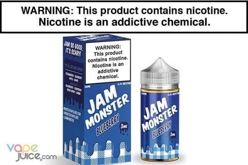 Blueberry by Jam Monster Synthetic - 100ML - Vape Juice