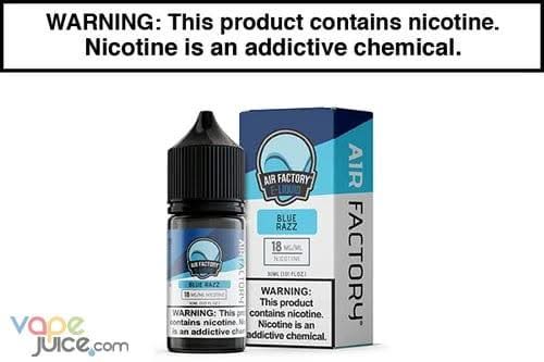 Blue Razz by Air Factory SALT - 30ML - Vape Juice
