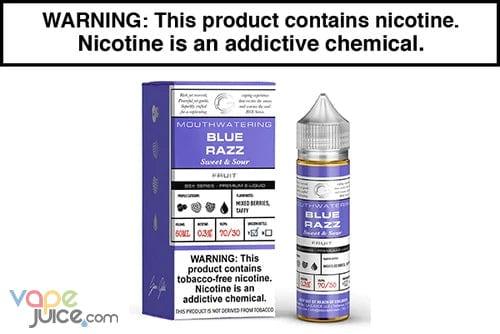 Blue Razz by Glas Basix Series - 60ML - Vape Juice