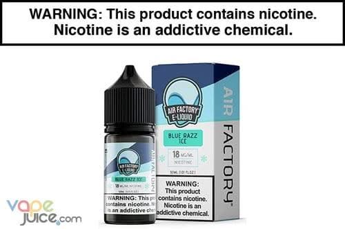 Blue Razz Ice by Air Factory Salt - 30ML - Vape Juice
