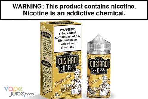 BUTTERSCOTCH BY THE CUSTARD SHOPPE 100ML - Vape Juice