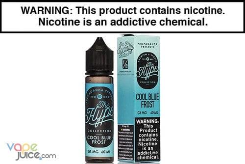 Cool Blue Frost - The Hype Collection 100ml/60ml - Vape Juice