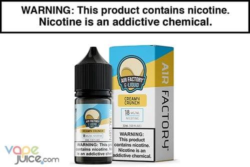 Creamy Crunch by Air Factory Salt - 30ML - Vape Juice