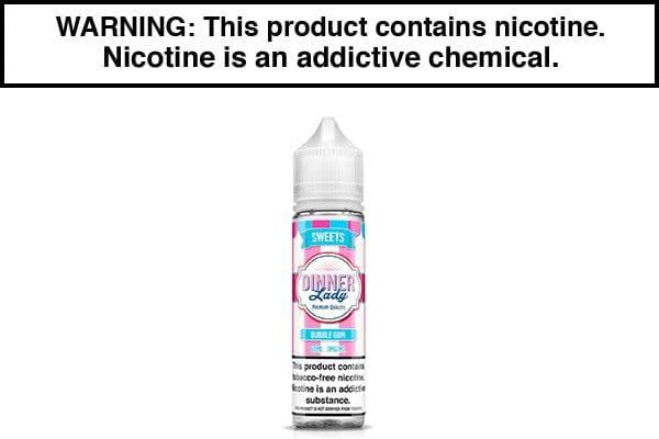Bubblegum by Dinner Lady Synthetic - 60ML - Vape Juice