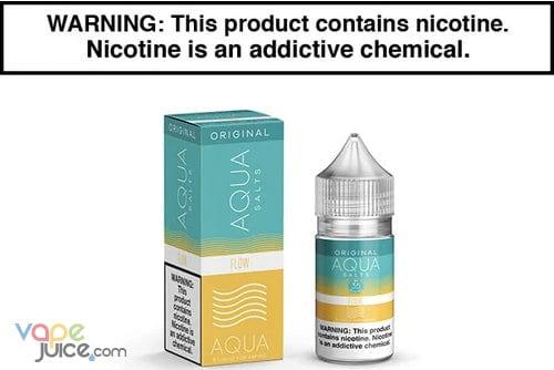 FLOW BY AQUA SALT SYNTHETIC 30ML - Vape Juice