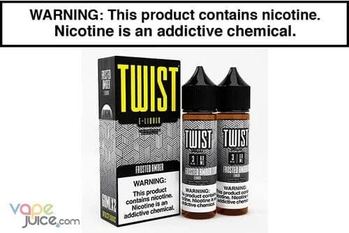 Frosted Amber by Twist E Liquid - 120ML - Vape Juice