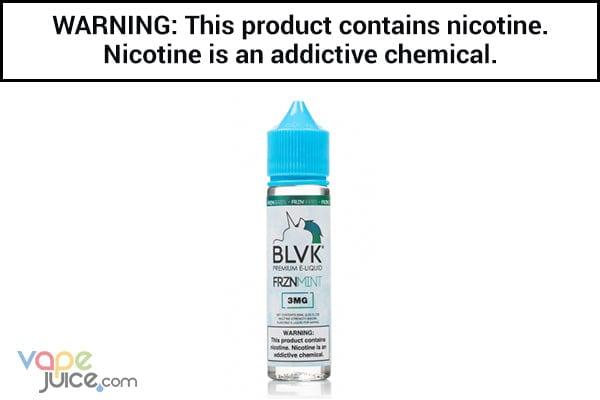 FRZN Mint by BLVK Unicorn - 60ml - Vape Juice