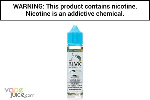 FRZN Pina by BLVK Unicorn - 60ml - Vape Juice