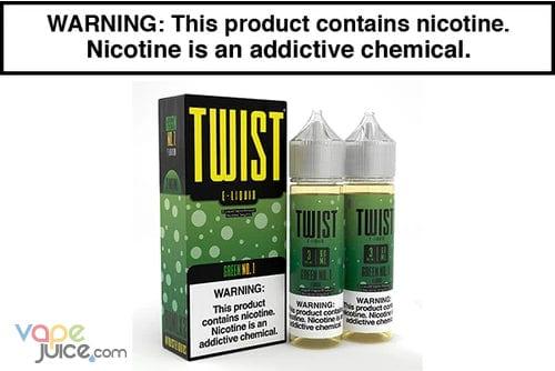 Green NO. 1 by Twist E-Liquid - 120ML Green NO. 1 by Twist E-Liquid - 120ML